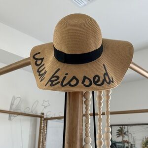 Sun-Kissed Floppy Hat with Black Band